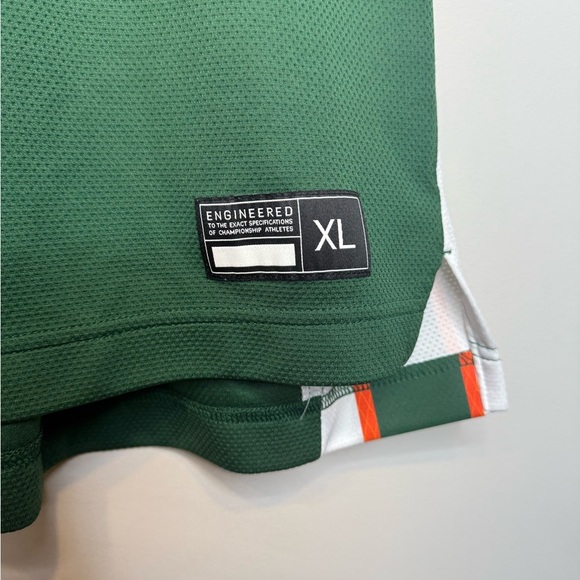 Men's Nike x LeBron James Green Florida A&M Rattlers Basketball Jersey - Picture 4 of 9